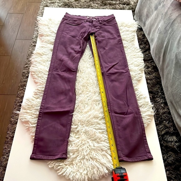 MIH Stretchy Skinny Jeans! Vintage Purple skinnies to hug your curves!Boho Sz 24 - Picture 4 of 8